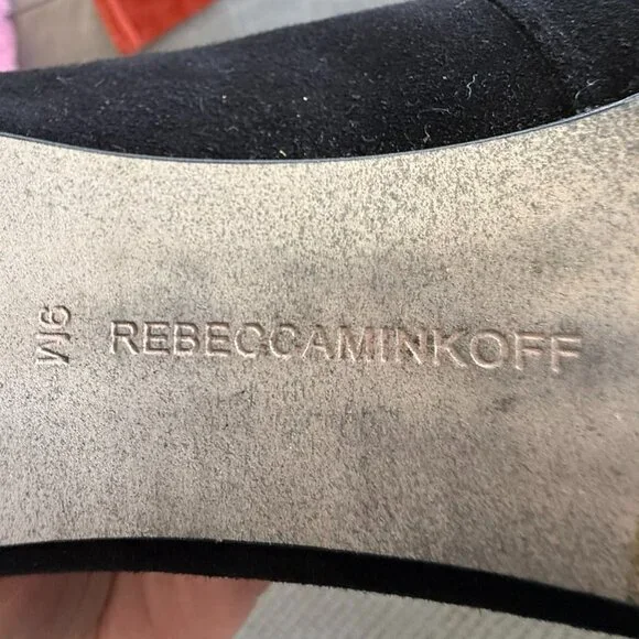 Rebecca Minkoff Women’s Blair Suede Ankle Strap Mary Jane Heels – size 9M - Picture 9 of 12